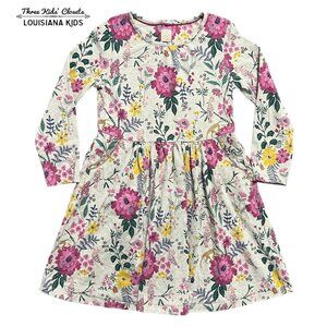 John Lewis Sz 6 Floral Print Dress